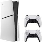 Sony PlayStation 5 Digital Edition Slim & Fortnite Cobalt Star & EA Sports FC 24 & 2x DualSense - Image 2