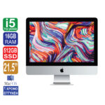 (ΕΚΘΕΣΙΑΚΟ ΠΡΟΙΟΝ) Apple iMac 18.2 A1418, All-in-one, 21.5" Retina 4K (4096x2304) , Intel Core i5 7400 (7ης γενιάς), 16GB RAM, 500GB SSD, Web Camera, MacOS