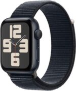 Apple Watch SE 2023 GPS 40mm Midnight Aluminium Case & Midnight Sport Loop