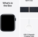 Apple Watch SE 2023 GPS 40mm Midnight Aluminium Case & Midnight Sport Loop - Image 5