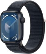 Apple Watch Series 9 GPS 45mm Midnight Aluminium Case & Midnight Sport Loop