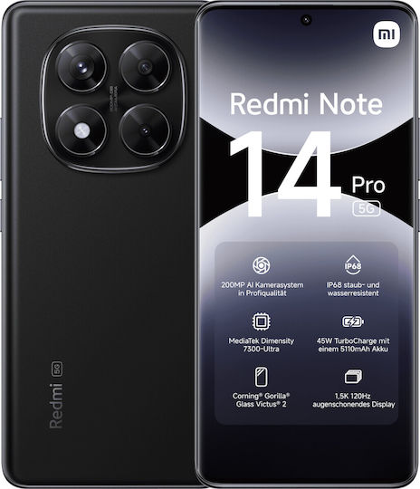 xlarge_20250115100342_xiaomi_redmi_note_14_pro_5g_dual_sim_8gb_256gb_midnight_black Xiaomi Redmi Note 14 Pro 5G Dual SIM (8/256GB) Midnight Black - Image 1